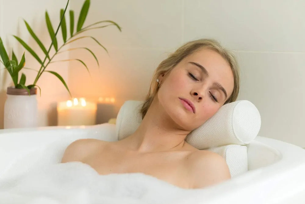 Spa Bath Pillow | Ergonomic Neck & Back Support