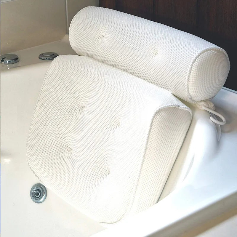 Spa Bath Pillow | Ergonomic Neck & Back Support