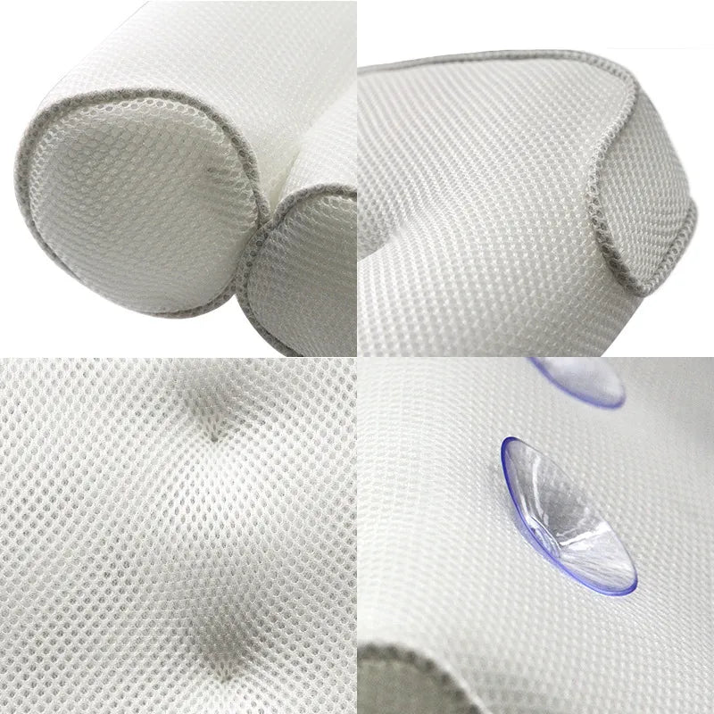 Spa Bath Pillow | Ergonomic Neck & Back Support
