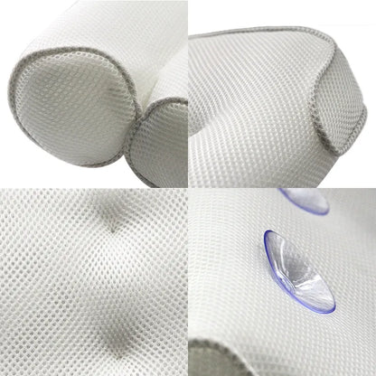 Spa Bath Pillow | Ergonomic Neck & Back Support
