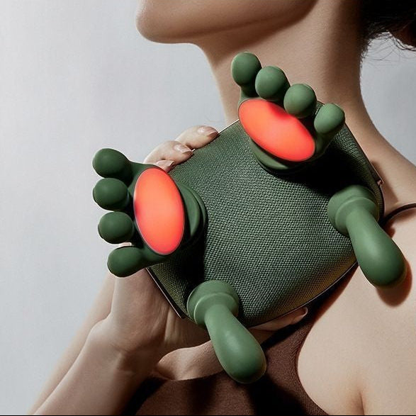 Rechargeable Kneading Massager with Heat - Neck & Shoulder Comfort