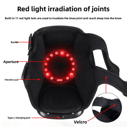 Intelligent kneepad massager