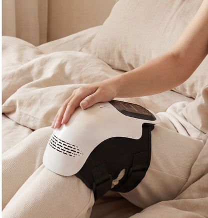 Heated Compression Wrap with Vibration & Infrared - Cordless Knee Comfort