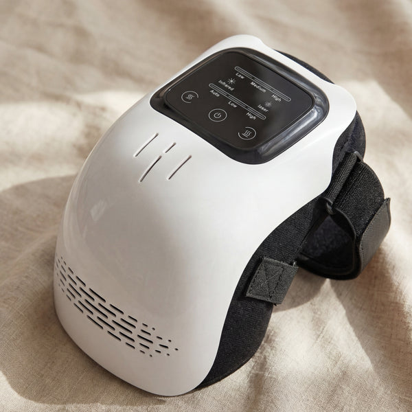Heated Compression Wrap with Vibration & Infrared - Cordless Knee Comfort