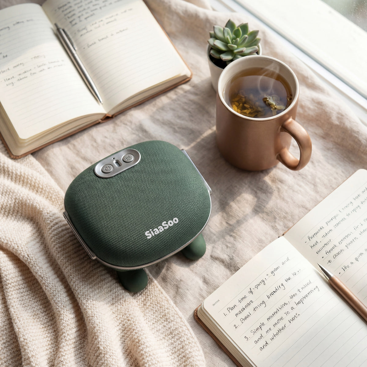 Rechargeable Kneading Massager with Heat - Neck & Shoulder Comfort