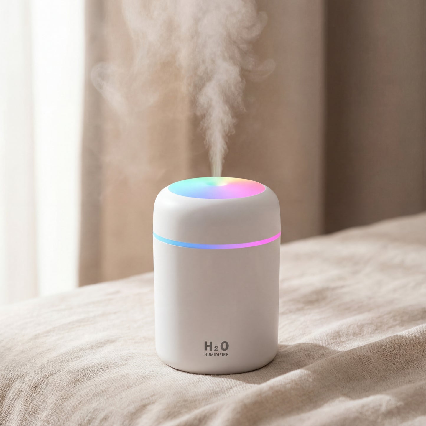 Portable Aromatherapy Humidifier with Mood Lighting