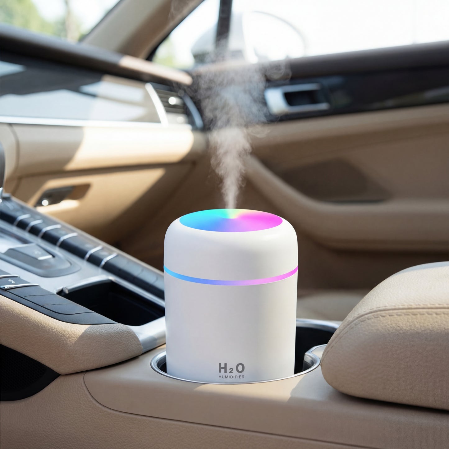 Portable Aromatherapy Humidifier with Mood Lighting