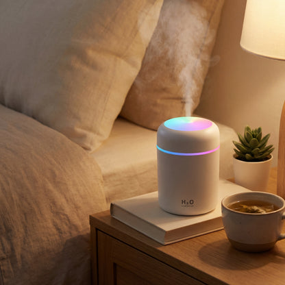 Portable Aromatherapy Humidifier with Mood Lighting