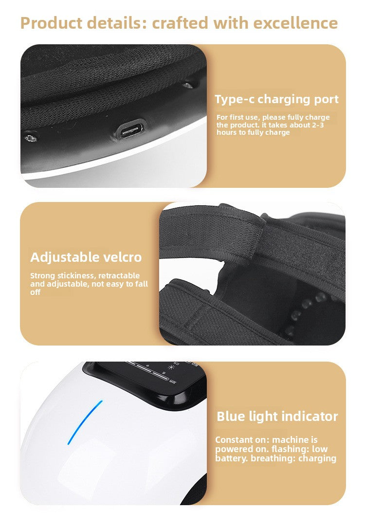 Intelligent kneepad massager