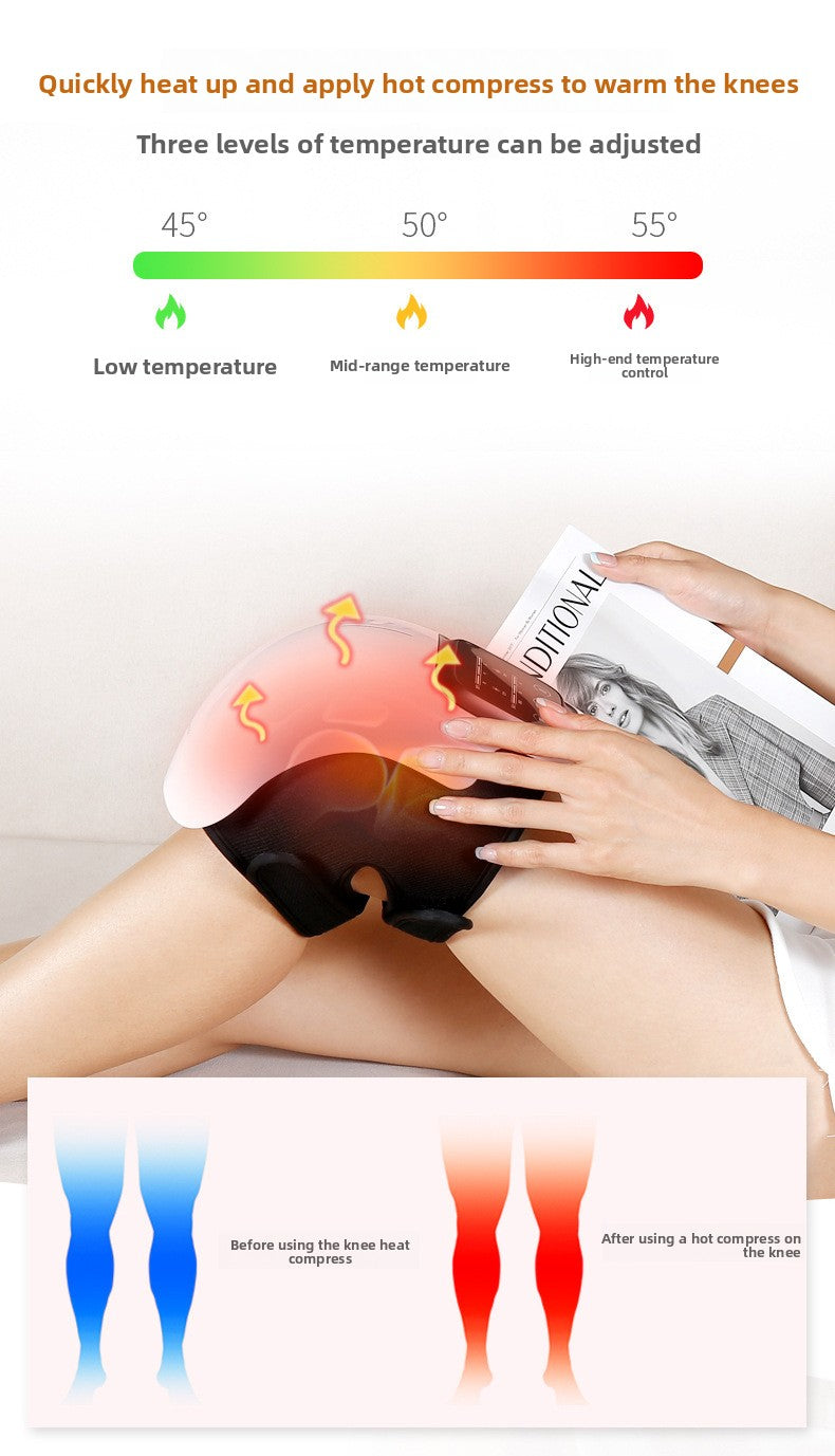 Intelligent kneepad massager