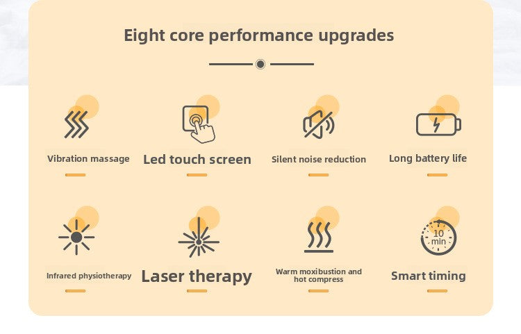 Intelligent kneepad massager