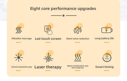 Intelligent kneepad massager