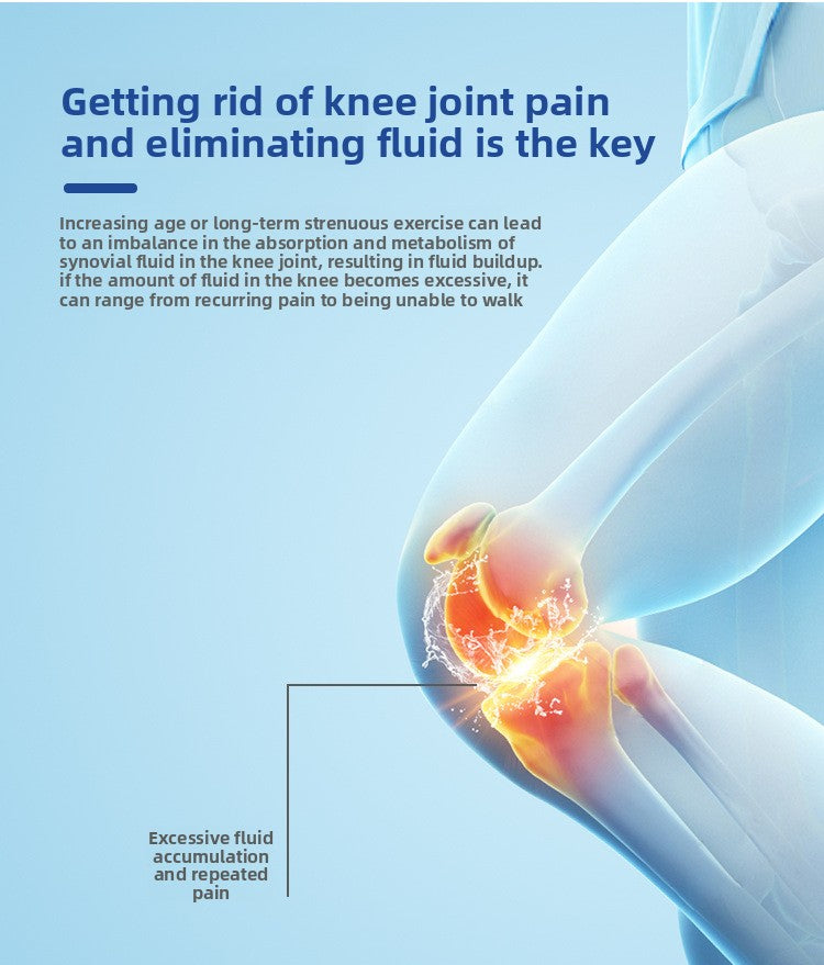 Intelligent kneepad massager