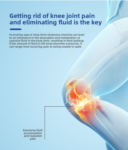 Intelligent kneepad massager