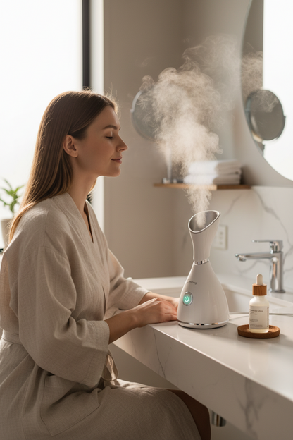 Nano Ionic Facial Steamer | At-Home Spa Steam Ritual
