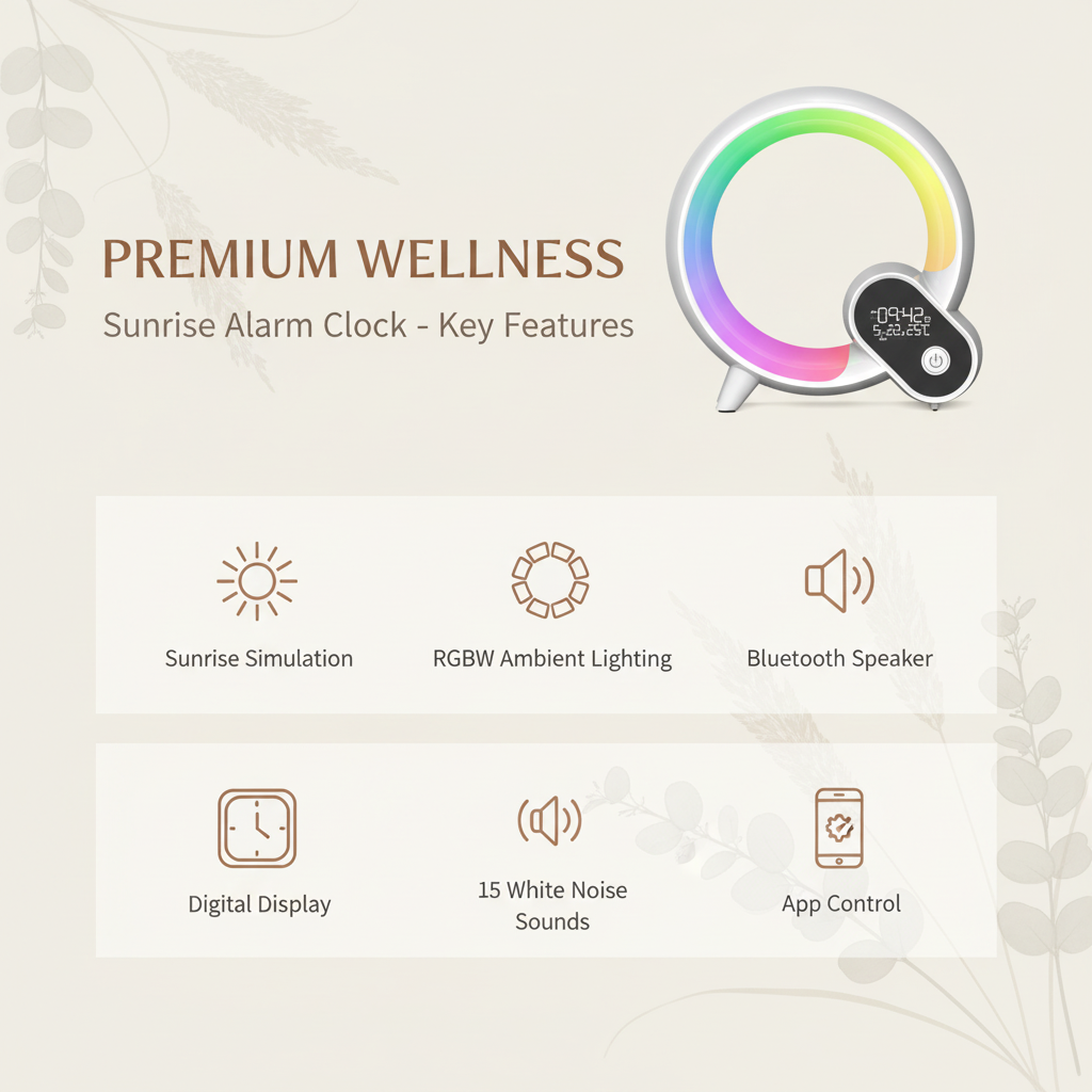 Sunrise Wake-Up Light & Sleep Sound System